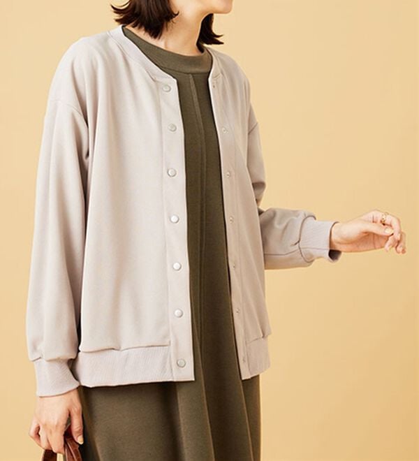 BELLUNA（ベルーナ）の「ストレッチジョーゼット素材カーディガン（その他カーディガン）」｜詳細画像