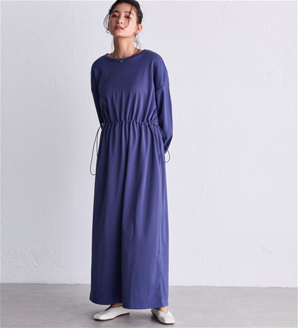 RANAN（ラナン）の「裏起毛！アンチピリング！ドロストワンピース（その他ワンピース）」｜詳細画像