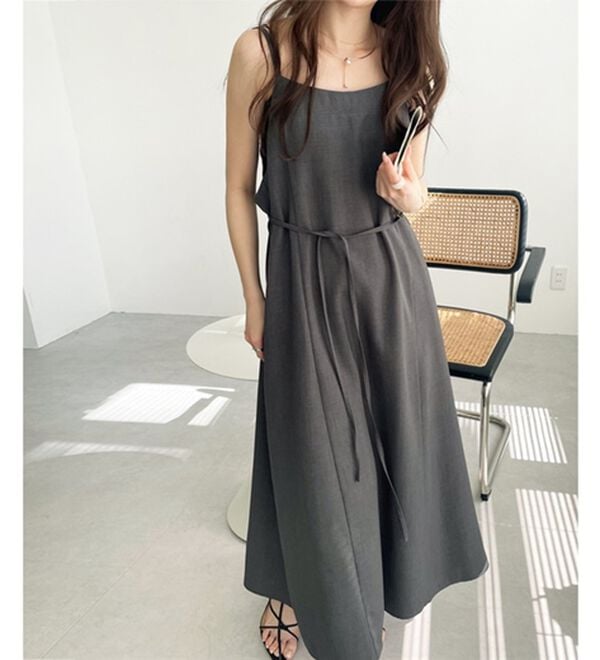 GeeRA（ジーラ）の「リネンライクロングキャミワンピース（その他ワンピース）」｜詳細画像