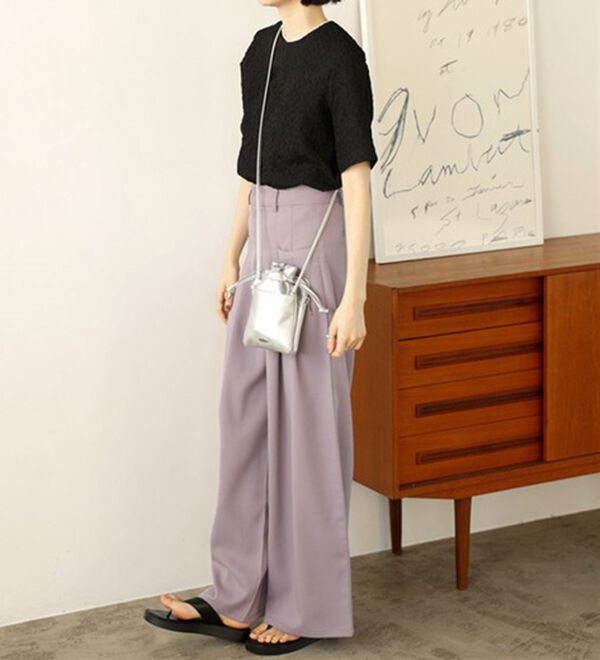 GeeRA（ジーラ）の「ふくれジャカードテクスチャーブラウス（ブラウス）」｜詳細画像