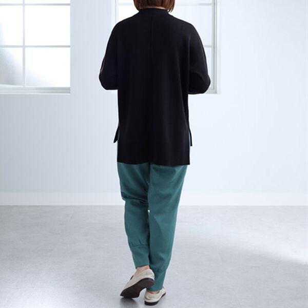 BELLUNA（ベルーナ）の「袖スリットデザインニットプルオーバー（ニット・セーター）」｜詳細画像