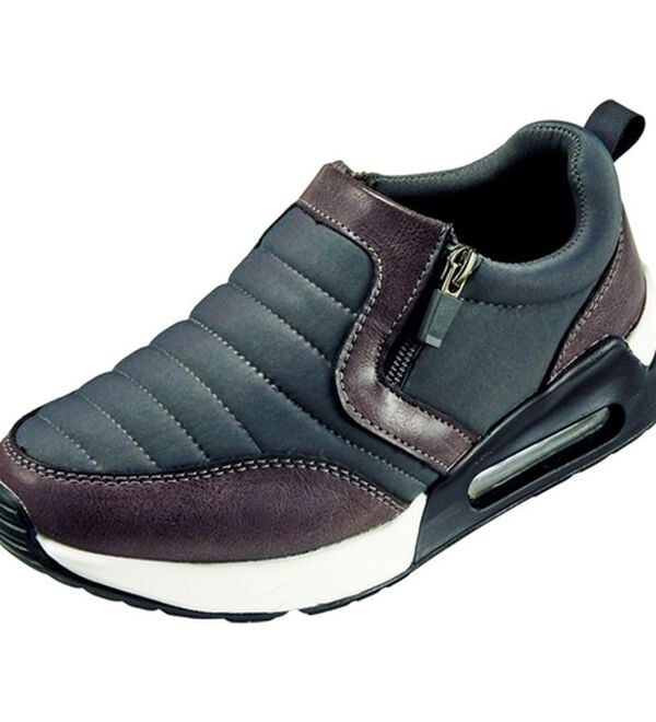 BELLUNA（ベルーナ）の「４Ｅボンディング風エアソールスニーカー（スニーカー）」｜グレー