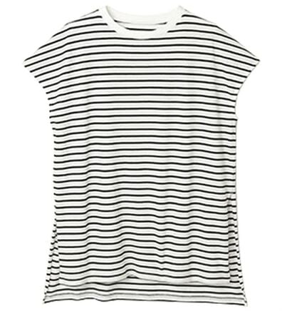 RANAN（ラナン）の「＜BC＞綿100％ひんやりサイドスリットフレンチスリーブチュニック（チュニック）」