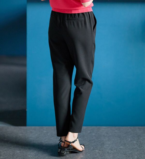 RANAN（ラナン）の「【選べる股下】美脚シルエットタックパンツ（フルレングスパンツ）」｜詳細画像