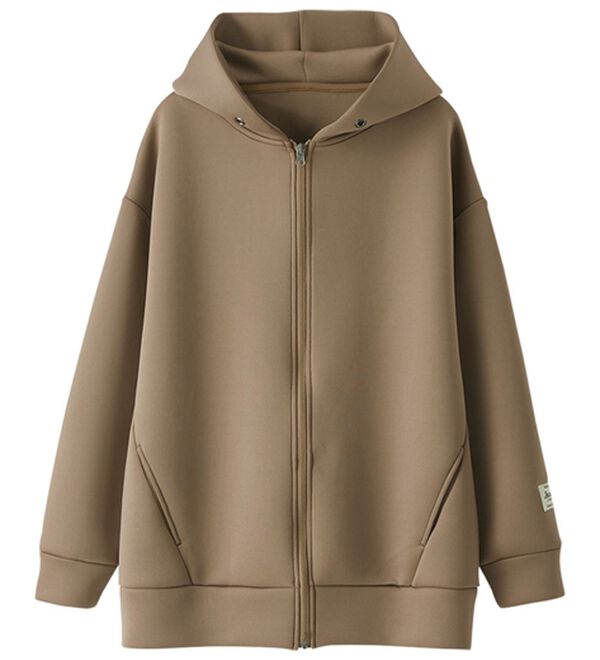 BELLUNA（ベルーナ）の「肩が疲れにくい！マシュマロ感覚ジップフーディー（ブルゾン）」｜詳細画像