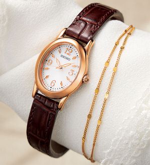 ルフラン（ルフラン）の「＜セイコーセレクション＞レディスソーラーＳＷＦＡ１４８ブレス付き（腕時計）」｜詳細画像