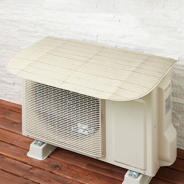 「ひさし付きエアコン室外機遮熱カバー（その他日用品・趣味雑貨）」｜1