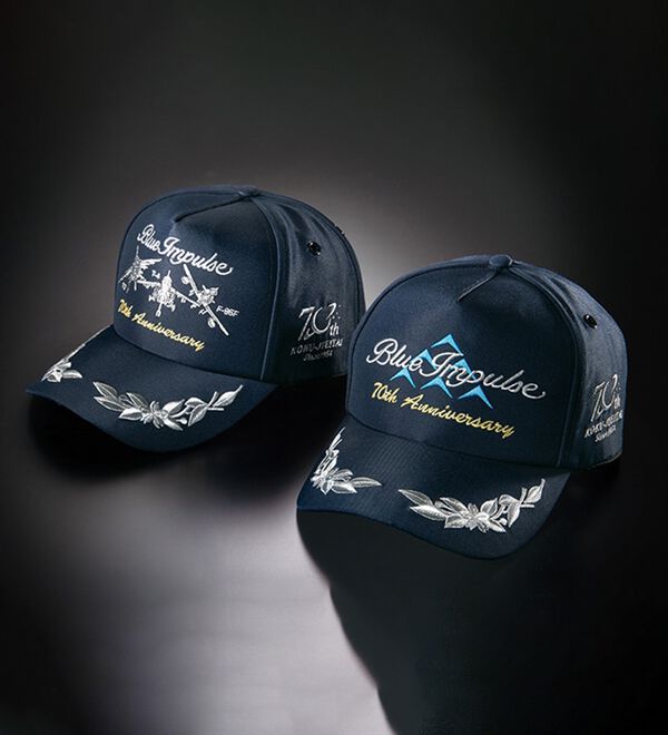 「航空自衛隊７０周年ブルーインパルスモデル（メンズ帽子）」｜詳細画像