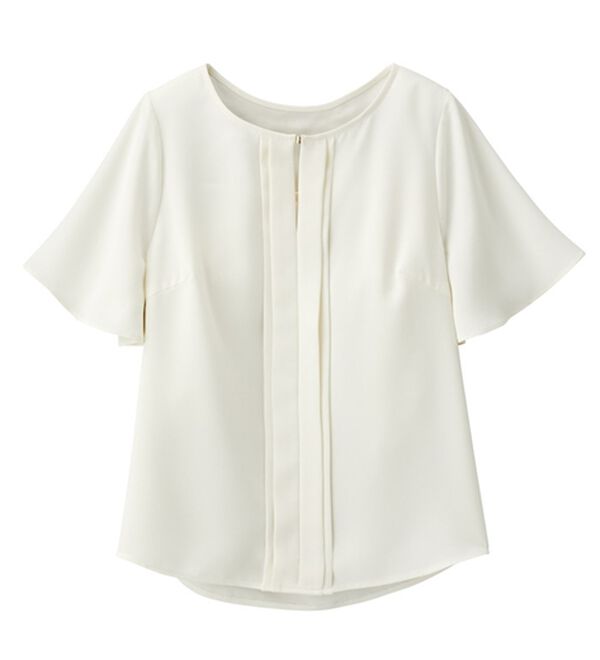 GeeRA（ジーラ）の「フロントタックフレアースリーブブラウス（ブラウス）」｜詳細画像