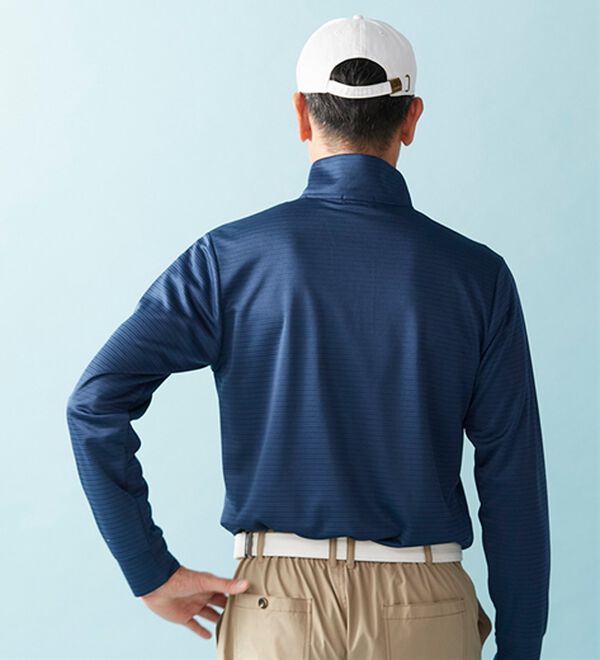 「【３色組】＜ツアーステージ＞シャドーボーダーポロシャツ（メンズポロシャツ）」｜詳細画像