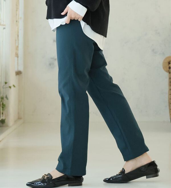 A HAPPY MARILYN（アハッピーマリリン）の「【Ｌ～５Ｌ】楽・暖・美脚！ストレッチ裏起毛パンツ（フルレングスパンツ）」｜詳細画像