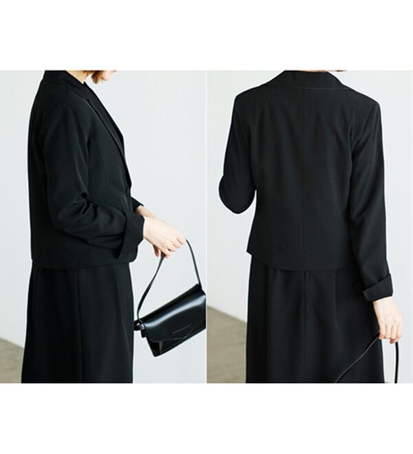 GeeRA（ジーラ）の「【入卒式/セレモニー】ツイード着回し５点セットスーツ　２ジャケット＆パンツ＆ワンピ（その他スーツ）」｜詳細画像