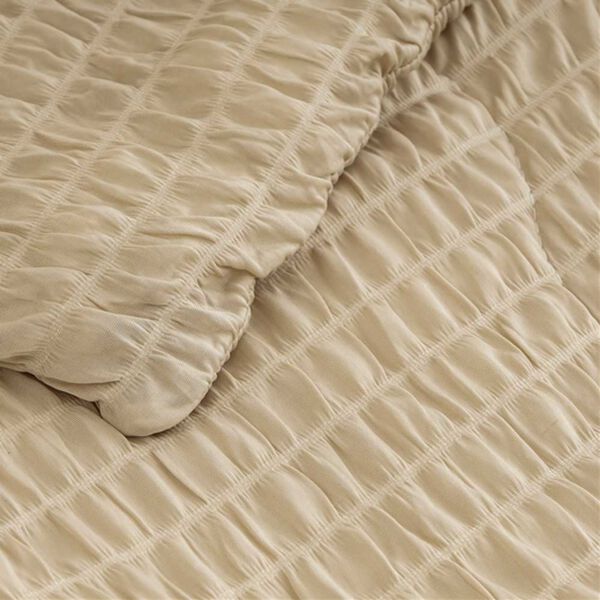 iellio（イエリオ）の「マイクロわた入りひんやり冷感くしゅくしゅ肌掛ケット（肌掛布団・タオルケット）」｜詳細画像