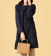 BELLUNA（ベルーナ）の「【Ｌａｇｒｉｌｕａ】異素材切替キルトステッチ風チュニック（チュニック）」