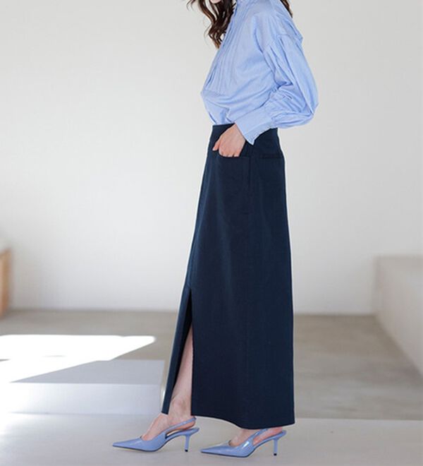 RANAN（ラナン）の「タック使いボリューム袖ブラウス（ブラウス）」｜詳細画像