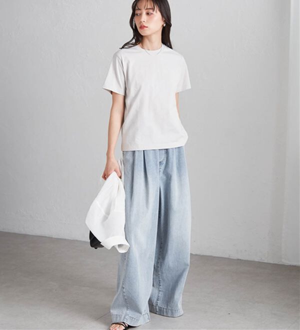 RANAN（ラナン）の「マルチファンクションベーシックT（Tシャツ）」｜詳細画像