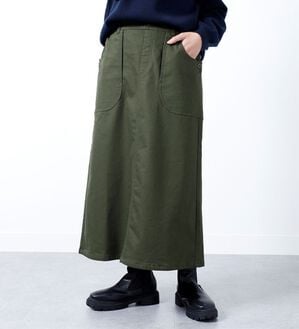 BELLUNA（ベルーナ）の「＜ｓｏｒａｆｕｋｕ＞裏トリコット起毛素材スカート（ロングスカート）」｜詳細画像