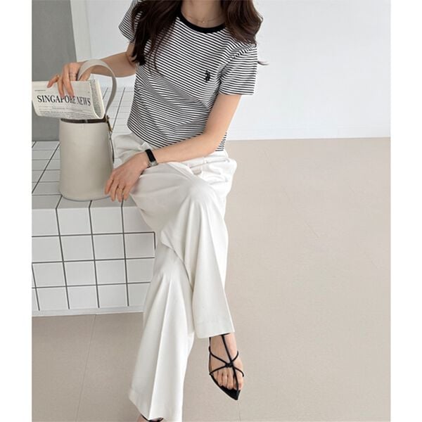 GeeRA（ジーラ）の「【ＵＳ．ＰＯＬＯ．ＡＳＳＮ】汗染み防止ミニＴシャツ（Tシャツ）」｜詳細画像