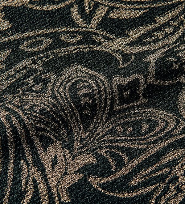 ルフラン（ルフラン）の「日本製ニットちりめん切替ブラウス＜芹菜～せりな～＞（ブラウス）」｜詳細画像