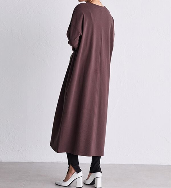 RANAN（ラナン）の「【レギンス付】＜ＢＣ＞綿１００％オーバーシルエットワンピース（その他ワンピース）」｜詳細画像