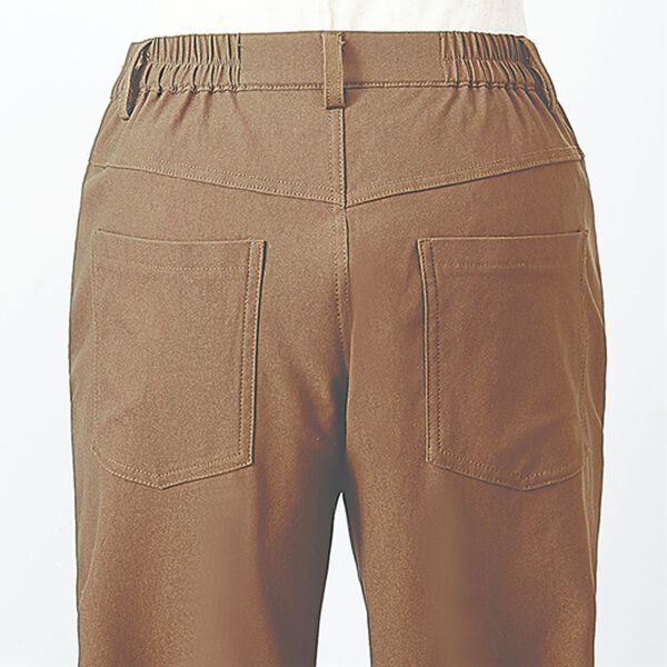 BELLUNA（ベルーナ）の「【ＵＮＤＯＶＥ】＜ＬＥＮＺＩＮＧ（ＴＭ）ＥＣＯＶＥＲＯ（ＴＭ）繊維混＞スリットフレアーパンツ（その他パンツ）」｜詳細画像