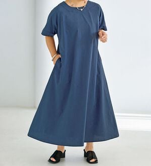 BELLUNA（ベルーナ）の「【小柄さん用】前後２Ｗａｙサマーワンピース（その他ワンピース）」｜詳細画像