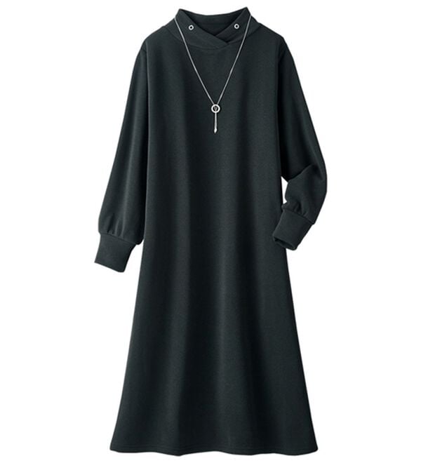 ルフラン（ルフラン）の「【３色組】裏起毛でほっこり暖かワンピース（カットソーワンピース）」｜詳細画像