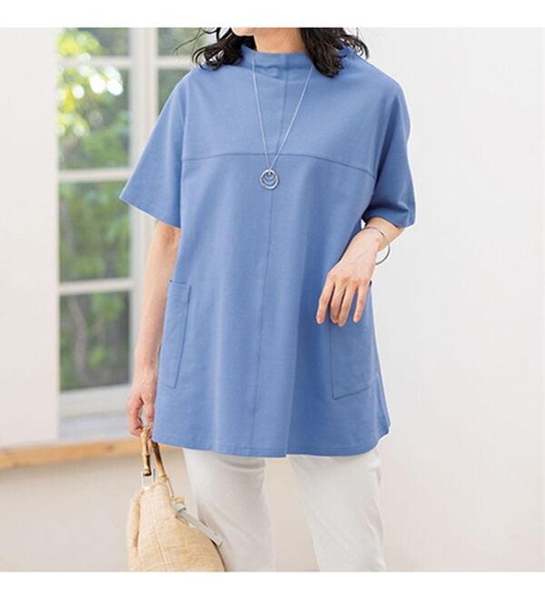 ルフラン（ルフラン）の「お茶の加工で安心大人のチュニック（チュニック）」｜詳細画像