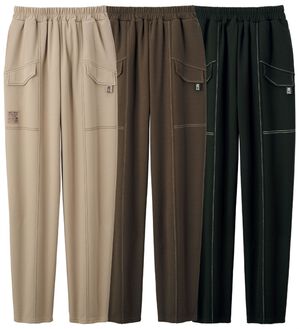 ルフラン（ルフラン）の「【３本組】はき心地快適！切替ステッチ裏起毛パンツ（その他パンツ）」｜詳細画像