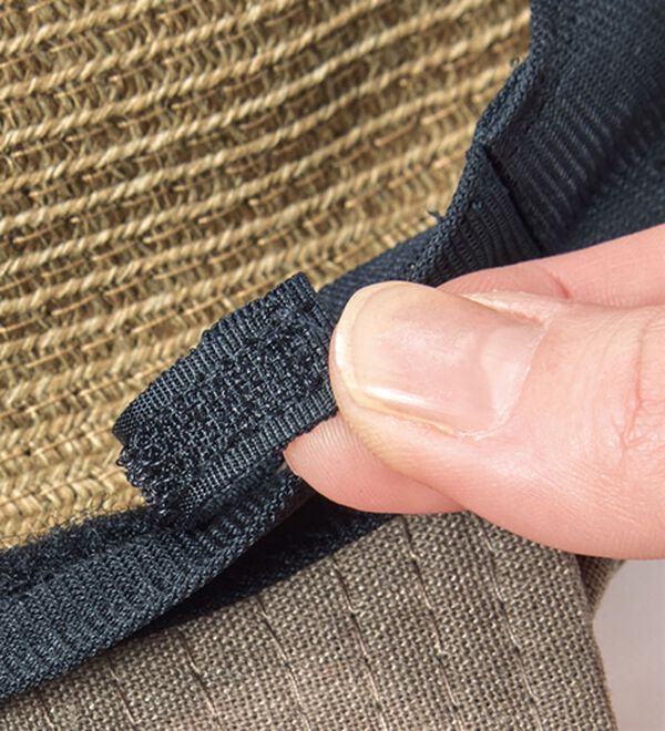 BELLUNA（ベルーナ）の「洗える！ブレード　コンビクロッシェ（帽子）」｜詳細画像