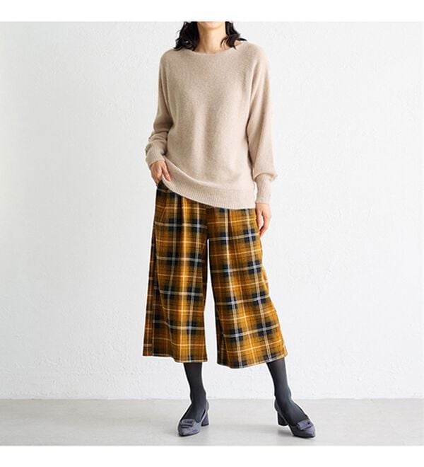 RANAN（ラナン）の「ウール混かぎ針ニットプルオーバー（ニット・セーター）」｜詳細画像