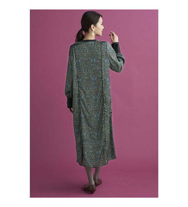 BELLUNA（ベルーナ）の「＜ウィリアムモリス柄＞プリントワンピース（プリントワンピース）」｜詳細画像