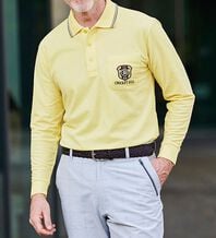 「新デザイン長袖ブランドポロシャツ（メンズポロシャツ）」