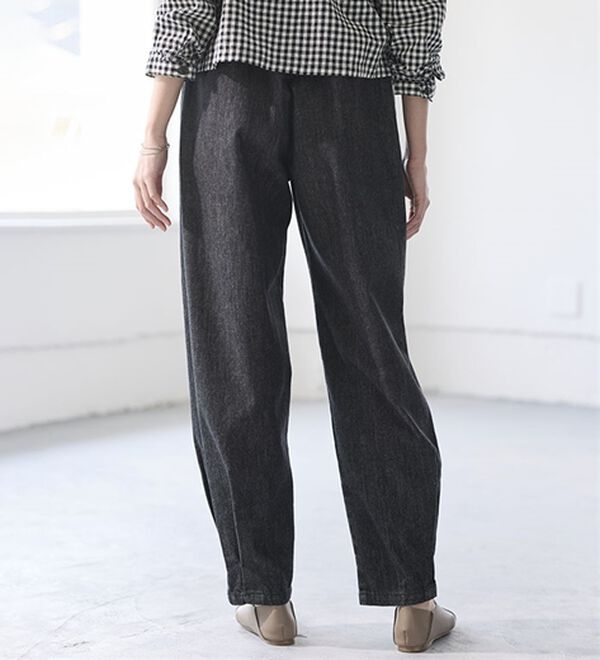 BELLUNA（ベルーナ）の「ポケットデザインコロンデニムパンツ（フルレングスパンツ）」｜詳細画像