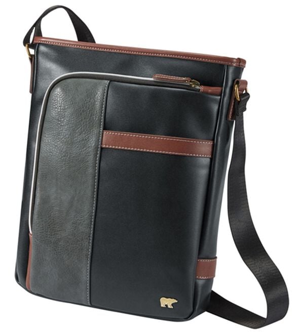 「＜ゴールデンベア＞７得ショルダーバッグ（メンズショルダーバッグ）」｜ブラック