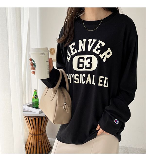 GeeRA（ジーラ）の「【ｃｈａｍｐｉｏｎ】ロゴロンＴ（カットソー）」｜詳細画像