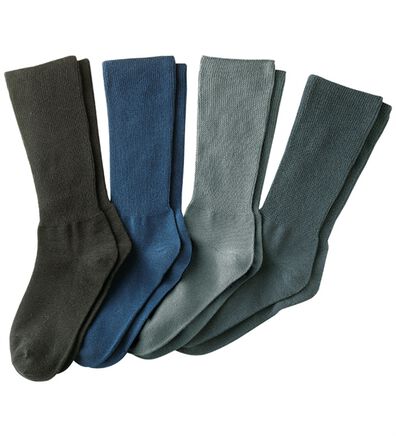 「綿混しめつけません靴下（メンズ靴下・タイツ）」