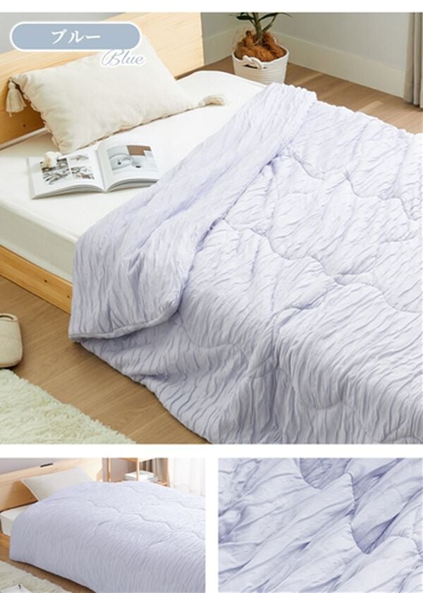 iellio（イエリオ）の「ふんわりとろける布団カバーにもなる肌掛布団（肌掛布団・タオルケット）」｜詳細画像