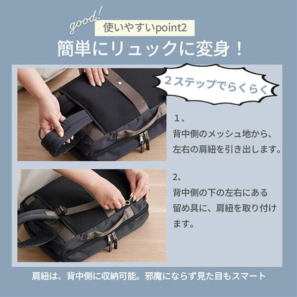 「旅行に活躍するトラベルバッグ（その他バッグ）」｜詳細画像