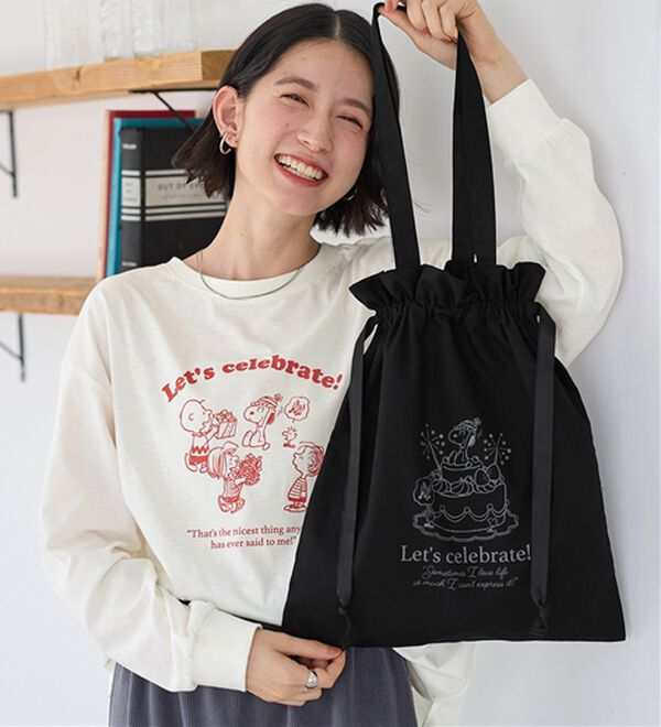 Viola e Viola（ヴィオラ エ ヴィオラ）の「【スペシャルコラボ】スヌーピーCelebrateTシャツ（Tシャツ）」｜詳細画像