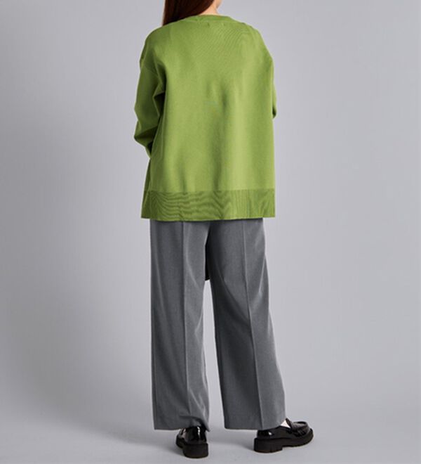 BELLUNA（ベルーナ）の「サマ見え！美脚タック使いワイドパンツ（ワイドパンツ・ガウチョ）」｜詳細画像