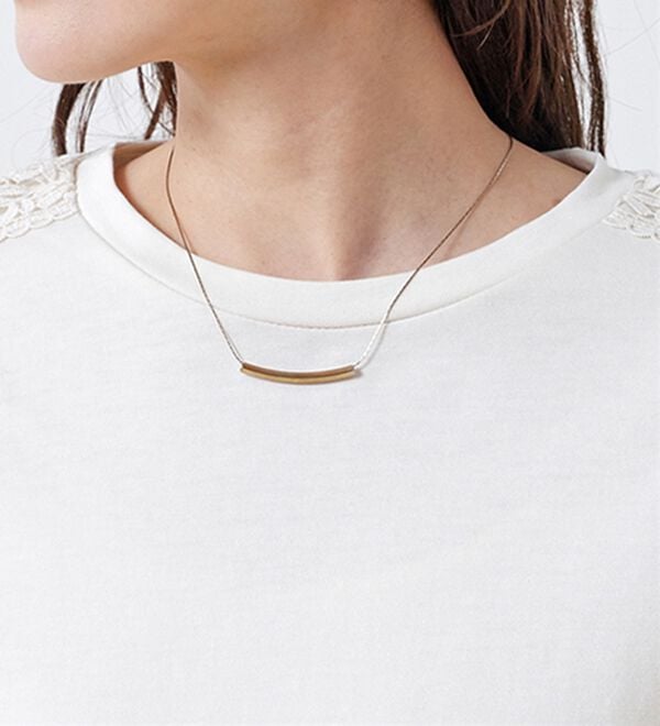 BELLUNA（ベルーナ）の「リーフ柄レース使いプルオーバー（カットソー）」｜詳細画像