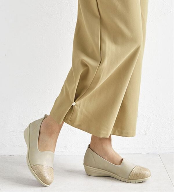 ルフラン（ルフラン）の「ラメが煌めくオペラスニーカー（スニーカー）」｜詳細画像