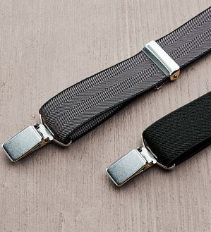 「【２本組】＜クロコダイル＞こだわりの日本製サスペンダー（メンズベルト）」｜2本組