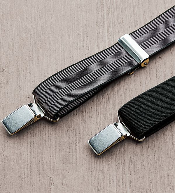 「【２本組】＜クロコダイル＞こだわりの日本製サスペンダー（メンズベルト）」｜2本組