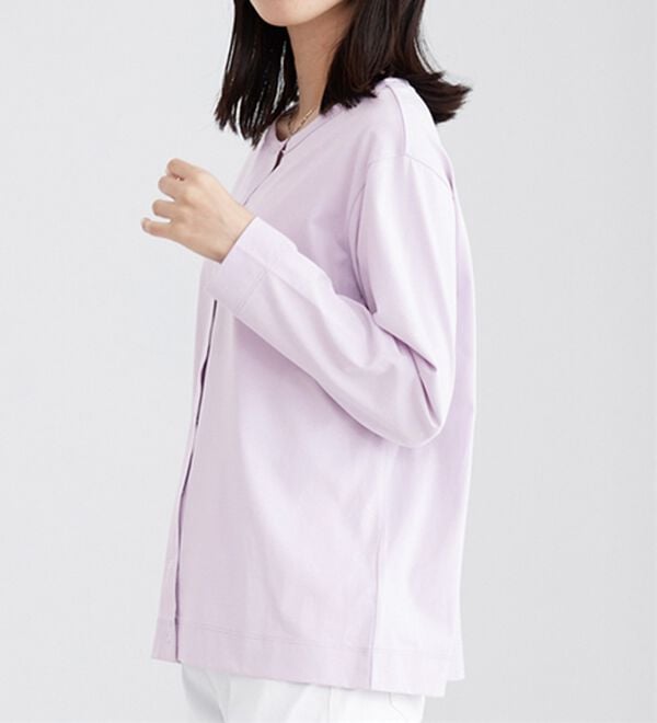 BELLUNA（ベルーナ）の「【接触冷感】ヒンヤリＵＶ対策クルーネックカーディガン（その他カーディガン）」｜詳細画像