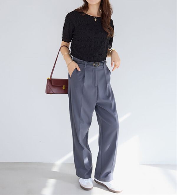 alotta（アロッタ）の「シアーシャーリングプルオーバー（カットソー）」｜詳細画像