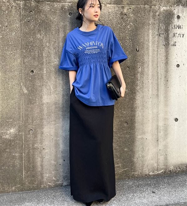 RANAN（ラナン）の「マルチファンクション　シャーリングプリントT（Tシャツ）」｜詳細画像