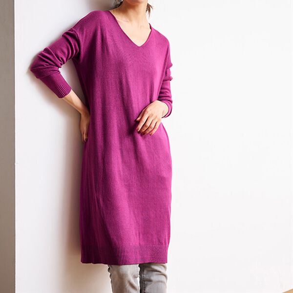 RANAN（ラナン）の「カシミヤタッチニットワンピース（ニットワンピース）」｜詳細画像