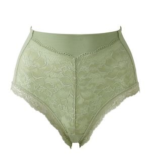 YU'NOW（ユナウ）の「ぷるるんバストの育乳ブラのセットショーツ（ショーツ）」｜ピスタチオ